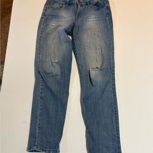 Maison Jules Light Blue Slim Boyfriend Jeans